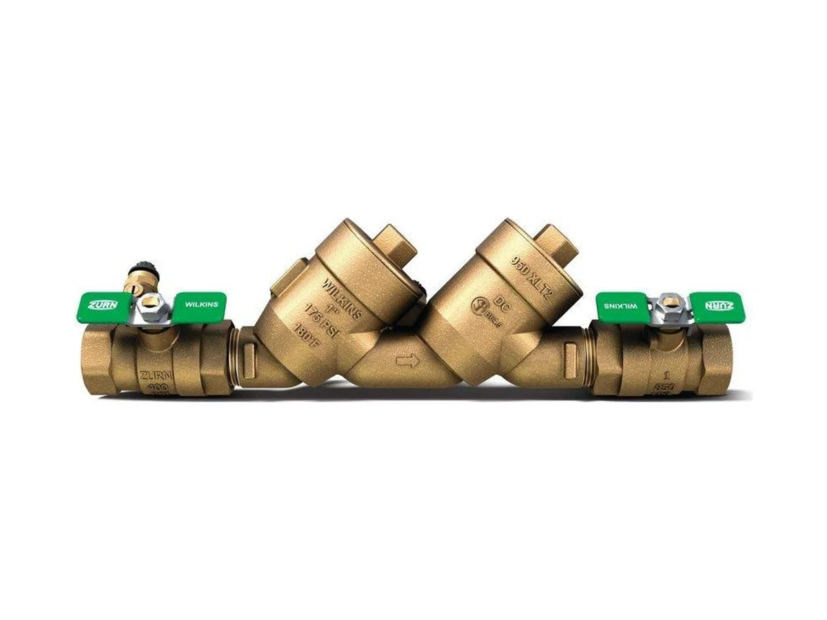 Zurn Wilkins 1-950XLT2 With quarter-turn ball valves
