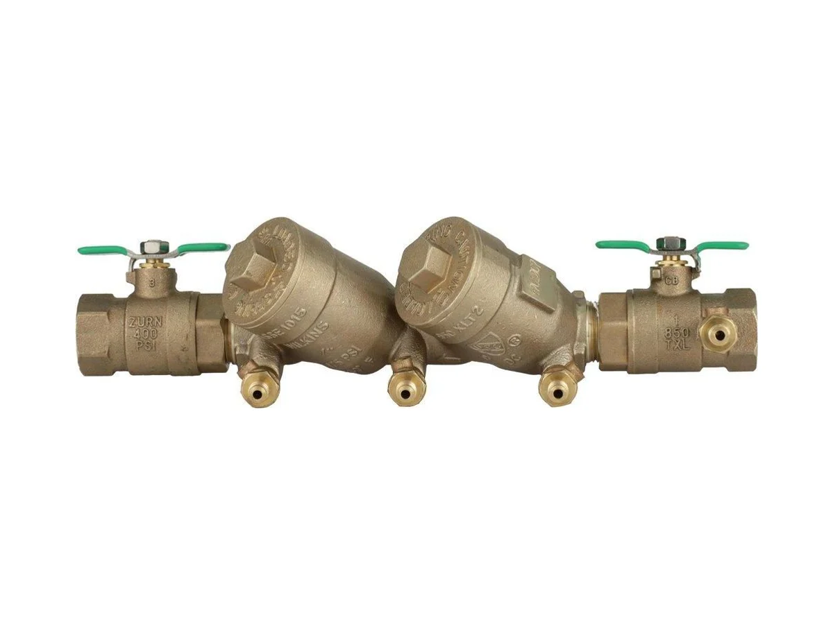 Zurn Wilkins 1-950XLT2FT With quarter-turn ball valves