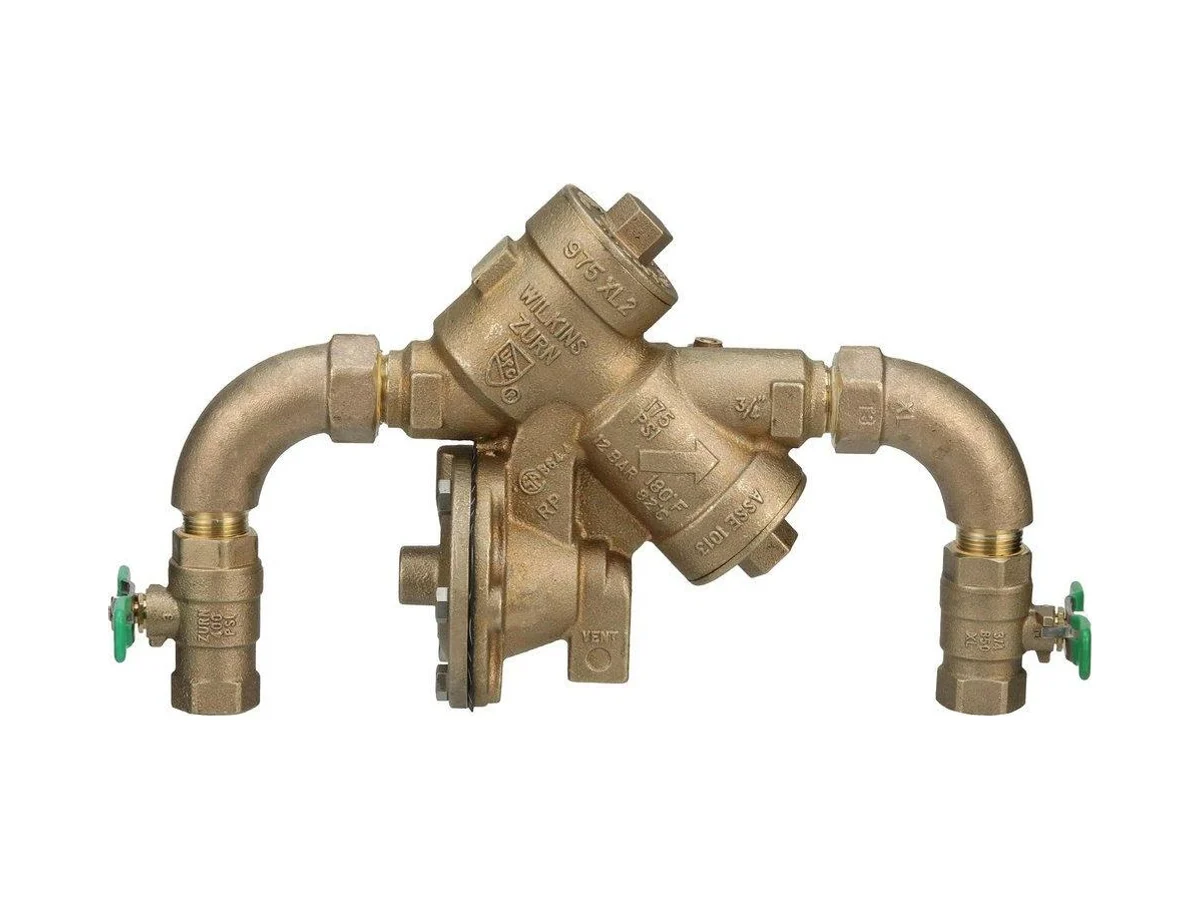 Zurn Wilkins 34-975XL2SEOS With quarter-turn ball valves