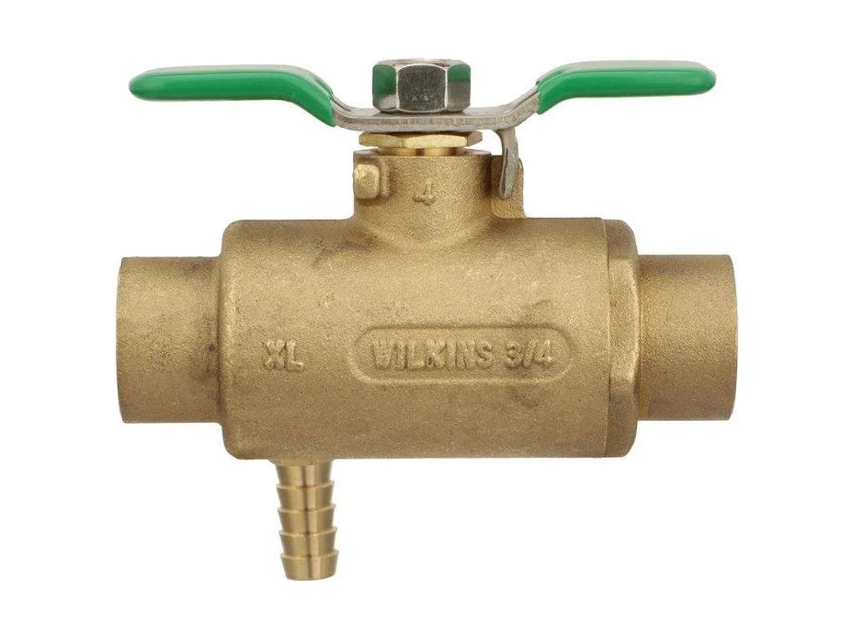 Zurn Wilkins 34-BVECXLC-125BF Shut-off valve